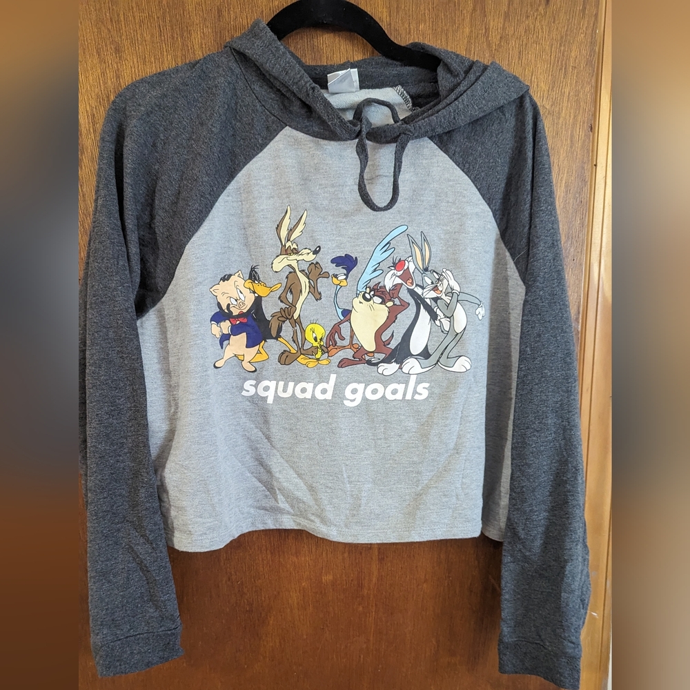 Crop top hoodie